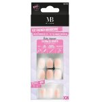 Mb milano - 24 faux - ongles french mi - longs nail art 1 pieces female