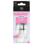 Mb milano - 24 faux - ongles nature courts nail art 1 pieces female