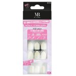 Mb milano - 24 faux - ongles nature mi - longs nail art 1 pieces female Mb milano - 24 faux - ongles nature mi - longs nail art 1 pieces female