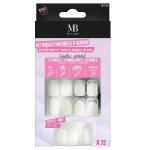 Mb milano - kit de 72 faux - ongles naturels nail art 72 pieces female Mb milano - kit de 72 faux - ongles naturels nail art 72 pieces female