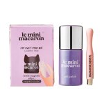 Le mini macaron - cat eye vernis gel 1 pieces noir unisex