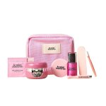 Le mini macaron - kit de vernis semi - permanent cat eye vernis  ongles 1 pieces or rose unisex