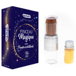 Namaki paillettes / maquillage de fête poudre dorée et pinceau Namaki paillettes / maquillage de fête poudre dorée et pinceau