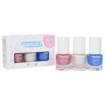 Namaki vernis  ongles rose(02) - blanc(05) - bleu ciel(08)
