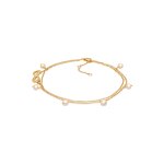 Nenalina - bijoux fminins pour pieds infinity avec des cristaux de zircone et des perles de culture ...