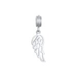 Nenalina - charm femme pendentif aile symbole de protection en argent 925 sterling charmes et pendentifs ...