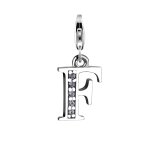 Nenalina - charm lettre pendentif individuel et personnalis en argent 925 sterling pour tous les porteurs ...