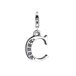 Nenalina - charm lettre pendentif individuel et personnalis en argent 925 sterling pour tous les porteurs ...