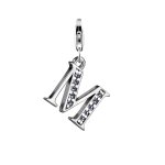 Nenalina - charm lettre pendentif individuel et personnalis en argent 925 sterling pour tous les porteurs ...