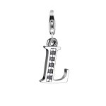Nenalina - charm lettre pendentif individuel et personnalisé en argent 925 sterling pour tous les porteurs ... Nenalina - charm lettre pendentif individuel et personnalisé en argent 925 sterling pour tous les porteurs ...