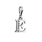 Nenalina - charm lettre pendentif individuel et personnalis en argent 925 sterling pour tous les porteurs ...