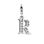 Nenalina - charm lettre pendentif individuel et personnalis en argent 925 sterling pour tous les porteurs ...