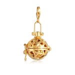 Nenalina - chuchoteur d'anges balle sonore ornement pendentif femme - (925 / 1000) argent charmes et ...
