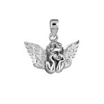 Nenalina - femmes ange pendentif ludique en argent sterling 925 charmes et pendentifs 1 pieces female ...