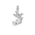 Nenalina - femmes ange pendentif porte - bonheur en argent sterling 925 charmes et pendentifs 1 pieces ...