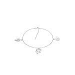 Nenalina - femmes bracelet de cheville pendentif fleur boho en argent sterling 925 chanes de cheville ...
