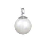 Nenalina - femmes pendentif basique classique avec perles de coquillage en argent sterling 925 charmes ...