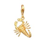 Nenalina - femmes pendentif signe du zodiaque scorpion en argent sterling 925 charmes et pendentifs 1 ...