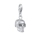 Nenalina - femmes pendentif tte de mort en argent sterling 925 charmes et pendentifs 1 pieces female ...
