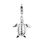 Nenalina - femmes pendentif tortue en argent sterling 925 charmes et pendentifs 1 pieces female
