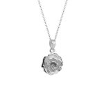 Nenalina - femmes pendentif rose en argent sterling 925 colliers 1 pieces female