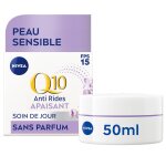 Nivea - q10 crème visage jour anti - rides apaisante peau sensible spf 15 crème de jour 50 ml female Nivea - q10 crème visage jour anti - rides apaisante peau sensible spf 15 crème de jour 50 ml female