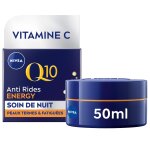 Nivea - q10 crme visage nuit anti - rides booster d'clat vitamine c crme de nuit 50 ml female