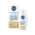 Nivea - nivea sun fluide solaire visage spf 50 + protection solaire 40 ml marron clair unisex Nivea - nivea sun fluide solaire visage spf 50 + protection solaire 40 ml marron clair unisex