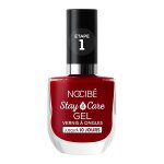 Nocib - stay & care gel vernis  ongles 10 ml rouge fonc unisex