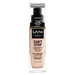 Nyx professional makeup - wedding can't stop won't stop fond de teint 30 ml nude unisex Nyx professional makeup - wedding can't stop won't stop fond de teint 30 ml nude unisex