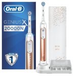 Oral b brosse  dents electrique braun oral - b genius x 20000n brosse dents lectrique, or rose