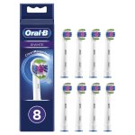Oral b brossettes de rechange oral - b 3d white brossette avec technologie cleanmaximiser, lot de 8 Oral b brossettes de rechange oral - b 3d white brossette avec technologie cleanmaximiser, lot de 8