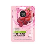 Organic shop - masque tissu tenseur et remodelant raisin & collagne vgtal masque anti - rides et anti ...
