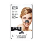 Iroha nature patchs patchs purifiants anti points noirs dtox au charbon actif et  l?extrait d?hamamlis. ...