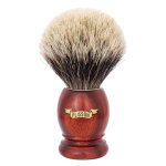 Plisson blaireau original padouk gris europen