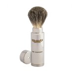 Plisson blaireau de voyage - gris de russie