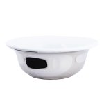Plisson bol  barbe palladium et porcelaine