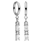 Purelei - powder boucles d'oreilles croles 100% acier inoxydable 1 pieces female