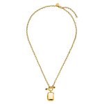 Purelei - soulmate medaillon chane 100% acier inoxydable colliers 1 pieces female