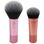 Real techniques - mini brush duo pinceaux poudre 1 pieces female