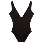 Réjeanne - maillot de bain swim noir côtelé sous - vêtements menstruels 1 pieces female Réjeanne - maillot de bain swim noir côtelé sous - vêtements menstruels 1 pieces female