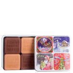 La savonnerie de nyons - coffret de 4 savons (orange - cannelle, pain d'épices) noël 400 g unisex La savonnerie de nyons - coffret de 4 savons (orange - cannelle, pain d'épices) noël 400 g unisex