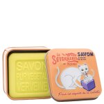 La savonnerie de nyons - savon 100g verveine et boîte métal chat unisex La savonnerie de nyons - savon 100g verveine et boîte métal chat unisex
