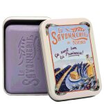 La savonnerie de nyons - savon 200g lavande et bote mtal champs unisex