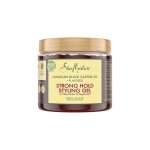Shea moisture - huile de ricin noir de jamaque gel coiffant tenue forte gel cheveux 431 ml unisex