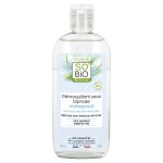 So bio tic - dmaquillant yeux biphase waterproof, jus d'aloe vera bio quitable, yeux sensibles 100 ...