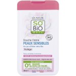 So bio tic - douche crme peaux sensibles, au jus d'aloe vera bio, protge gel douche 450 ml unisex