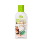 Soleil des iles produit solaire corps lait solaire protection bio spf30 parfumdes les 100 ml