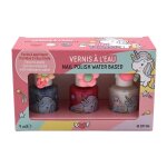Take care - coffret de 3 vernis  l'eau licorne maquillage 1 pieces unisex