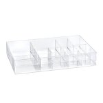Uniq - organisateur de maquillage et de bijoux - 12 compartiments mallette de maquillage 1 pieces unisex ...